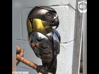 turning old cutlery into art